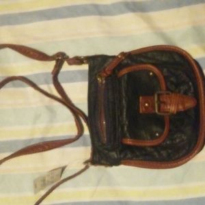 Black American eagle purse